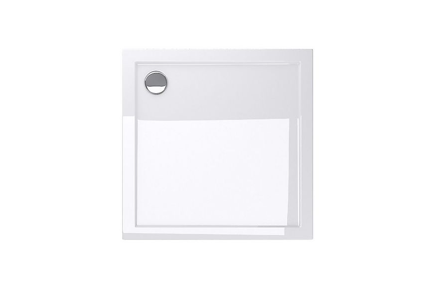 doporro Duschwanne Duschtasse aus Acryl in Weiß DIN-Anschlüsse einfache Mon günstig online kaufen