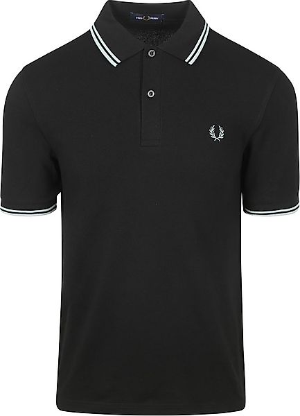 Fred Perry Polo Twin Tipped M3600 schwarz - Größe XXL günstig online kaufen