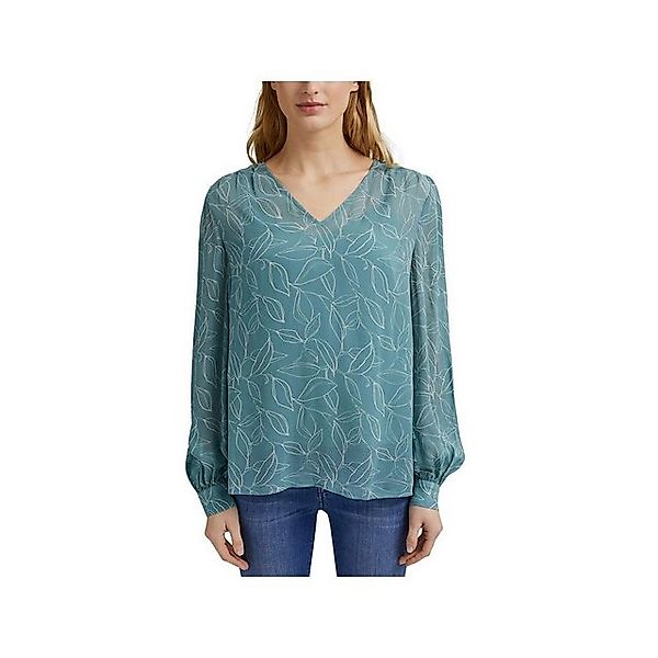 Esprit Langarmbluse Langarmbluse ’für Damen in türkis’ (1-tlg) günstig online kaufen