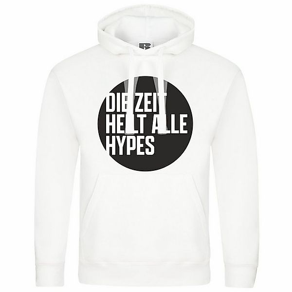 deinshirt Kapuzenpullover Herren Kapuzenpullover Die Zeit heilt alle Hypes günstig online kaufen