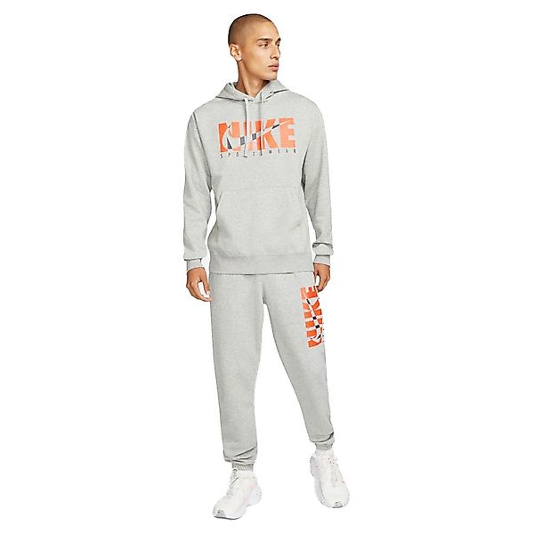 Nike Sportswear Trainingsanzug XL Dk Grey Heather / Base Grey günstig online kaufen