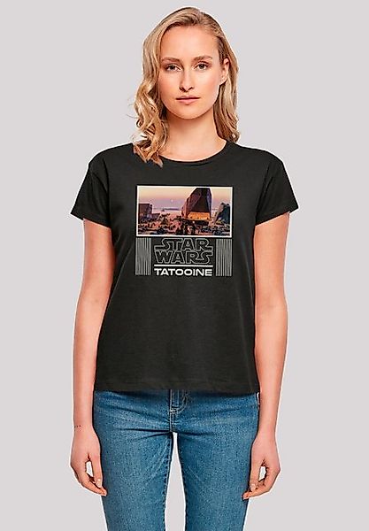 F4NT4STIC T-Shirt Star Wars Tatooine Panorma Premium Qualität, Star Wars günstig online kaufen
