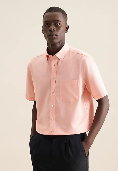 seidensticker Businesshemd "Regular" Regular 1/2 Button-Down-Kragen Struktu günstig online kaufen