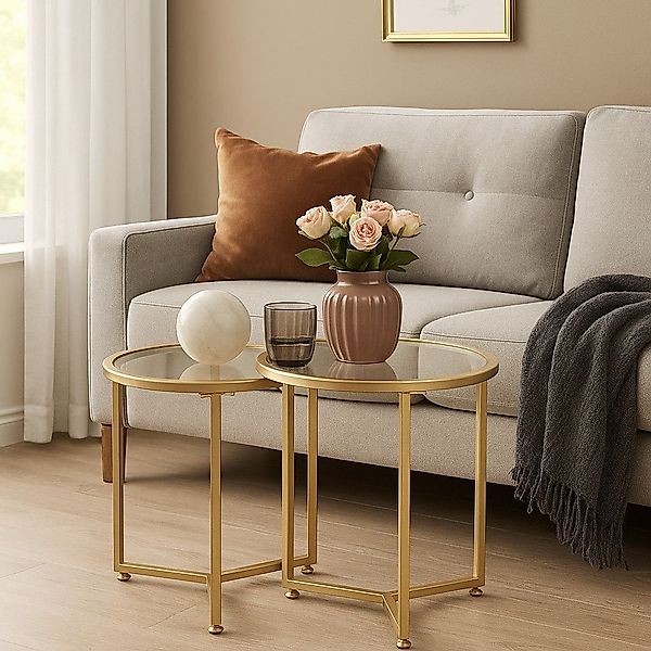 moebel-direkt-online Beistelltisch Luna (2er-Set, 2tlg. Set) günstig online kaufen