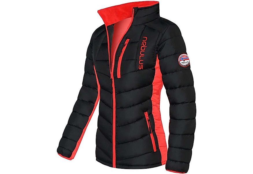 Nebulus Winterjacke Winterjacke, P4771 - Damen, schwarz-rot, S/36 günstig online kaufen