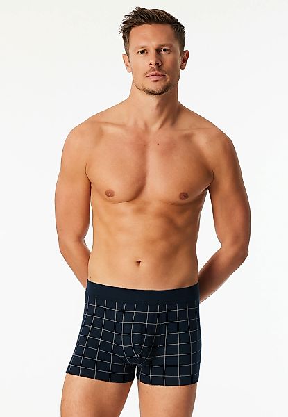 Schiesser Boxershorts "Fine Interlock" ohne Eingriff, Karo-Muster, Interloc günstig online kaufen