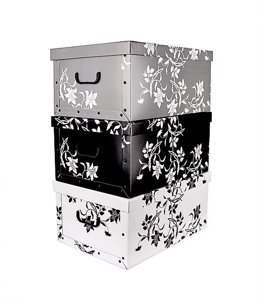 BigDean Aufbewahrungsbox 3x je 45 Liter günstig online kaufen