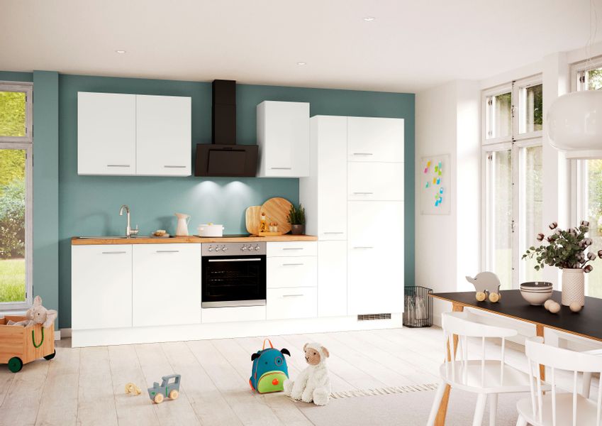 IMPULS KÜCHEN Küchenzeile "Valencia", Ausrichtung wählbar, günstig online kaufen