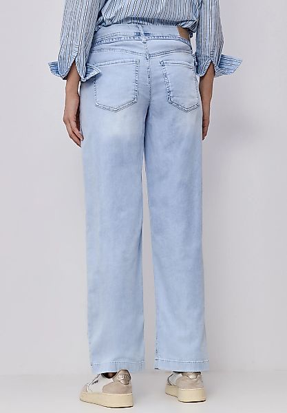 STREET ONE Loose-fit-Jeans aus Baumwolle mit Stretchanteil günstig online kaufen