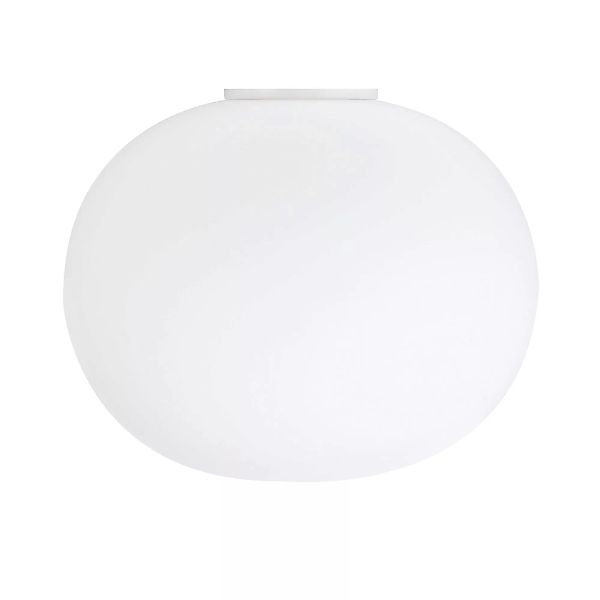 Flos - Glo Ball C1 Deckenleuchte - weiß/Schirm handgeblasenes Opalglas/H 27 günstig online kaufen