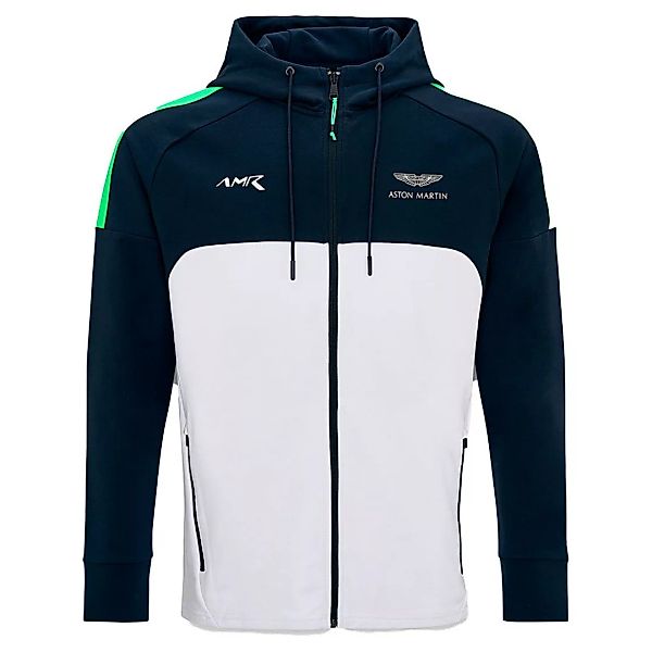 Hackett Amr Racer Sweatshirt Mit Reißverschluss 2XL Navy / White günstig online kaufen