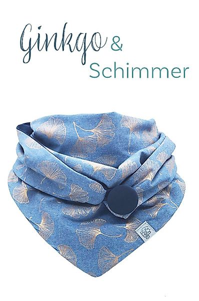 Wishproject® Dreieckstuch Damen Dreieckstuch, Blau mit günstig online kaufen