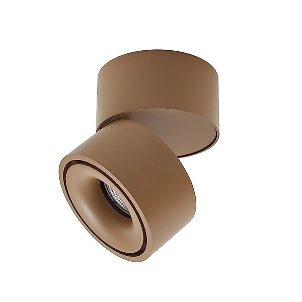 Arcchio LED Deckenlampe Rotari 10039709 Modern in Braun aus Aluminium 1-fla günstig online kaufen