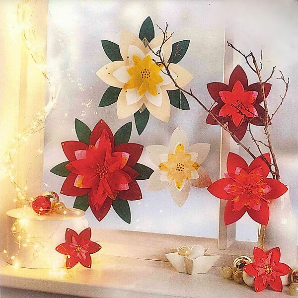 DeColibri Kreativset Bastelset Fensterdeko Fensterbilder Weihnachten günstig online kaufen