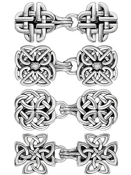 FOUORTUNATE-BEE Anstecknadel Set 4-teiliges Vintage-Broschen-Set für Pullov günstig online kaufen