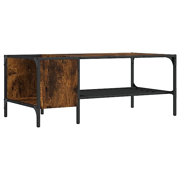vidaXL Couchtisch Couchtisch mit Regal Räuchereiche günstig online kaufen