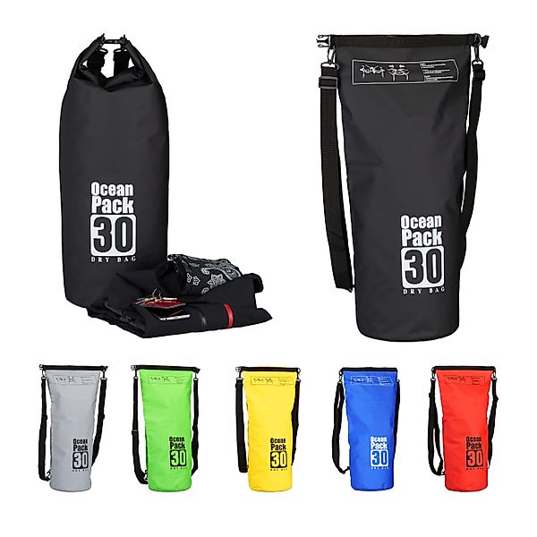 relaxdays Drybag Ocean Pack 30L wasserdicht, günstig online kaufen