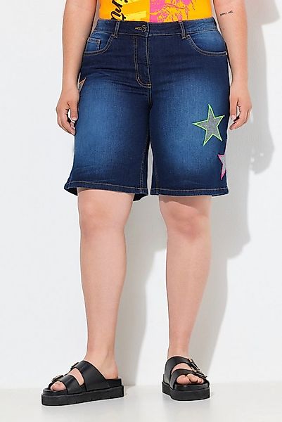 Angel of Style 5-Pocket-Jeans Jeans-Shorts farbige Sterne 5-Pocket günstig online kaufen