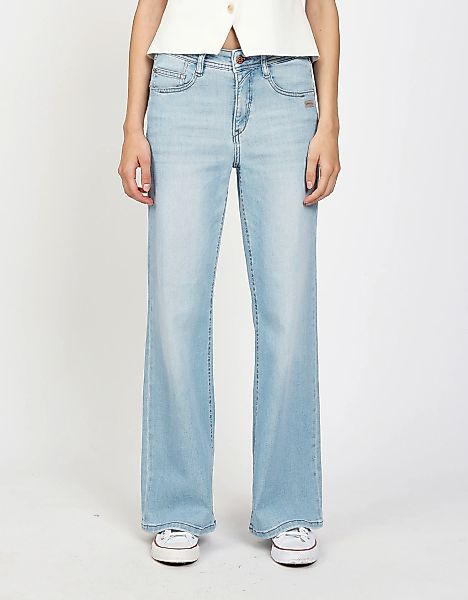 GANG Weite Jeans "94AMELIE WIDE" mit geradem Beinverlauf, weicher Denim günstig online kaufen