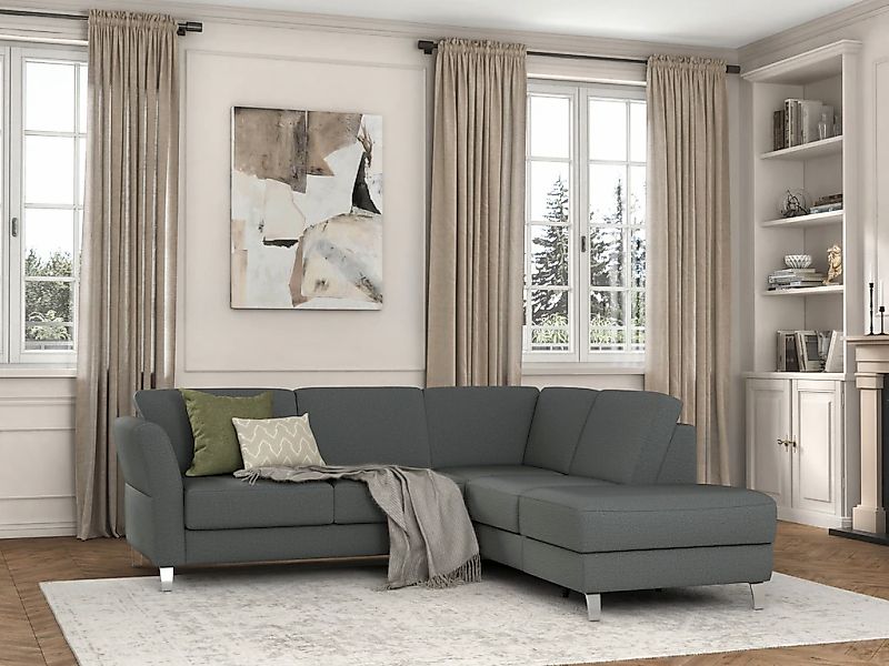 sit&more Ecksofa "Visby L-Form" Wahlweise mit Bettfunktion und Stauraum, fr günstig online kaufen