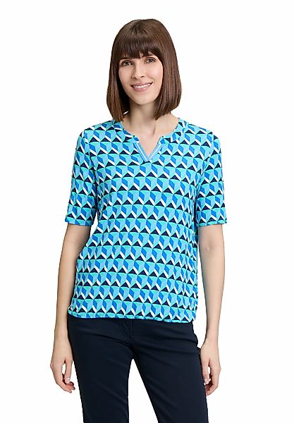 Betty Barclay Kurzarmshirt "Betty Barclay Damen Blusenshirt mit Print", (1 günstig online kaufen