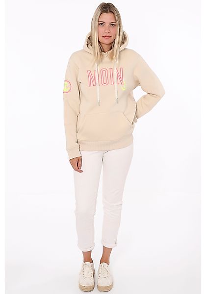 Zwillingsherz Hoodie "Limited Edition", mit Kapuze, gesticktem "MOIN" und A günstig online kaufen
