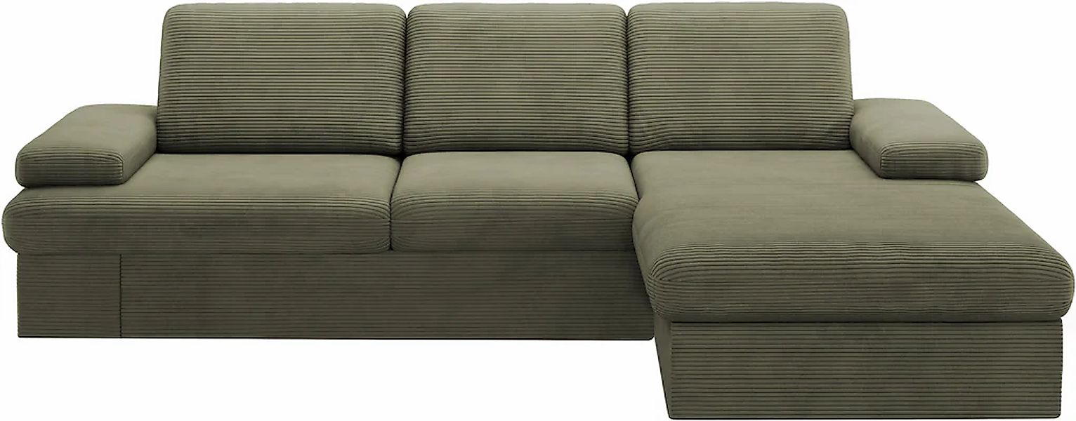 sit&more Ecksofa mit Armteilverstellung, optional Bettfunktion günstig online kaufen