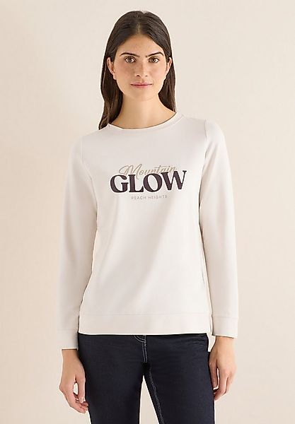CECIL Langarmshirt aus softem Materialmix günstig online kaufen