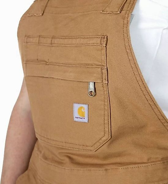 Carhartt Latzhose Relaxed Fit Canvas Shortall günstig online kaufen