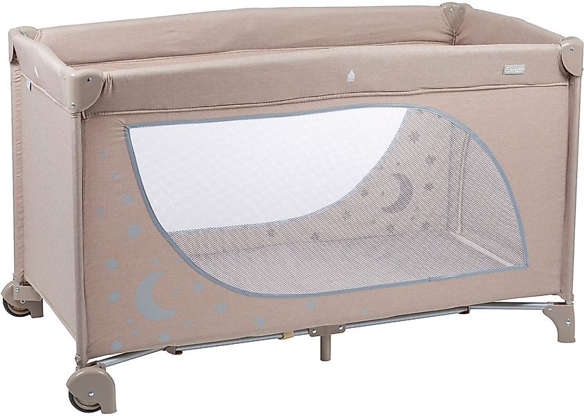BabyGo Baby-Reisebett »Moonstars, beige« günstig online kaufen