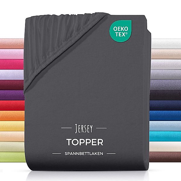 Carpe Sonno Spannbettlaken Topper Spannbetttuch Jersey 140x200 160x200 180x günstig online kaufen