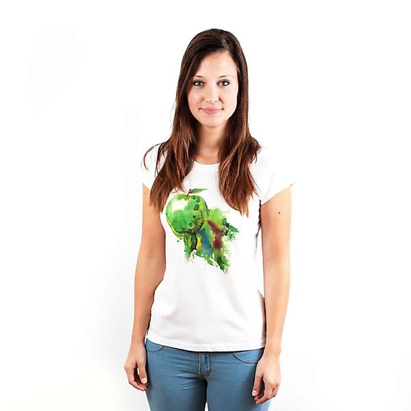 Golden Delicious - Printshirt Frauen Aus Biobaumwolle günstig online kaufen