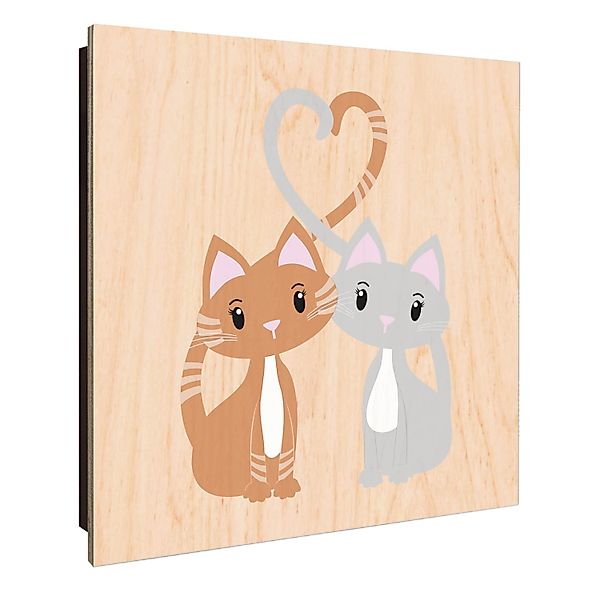 Banjado Großer Schlüsselkasten Holz 30x30cm Schwarz Scharnier Links 50 Hake günstig online kaufen