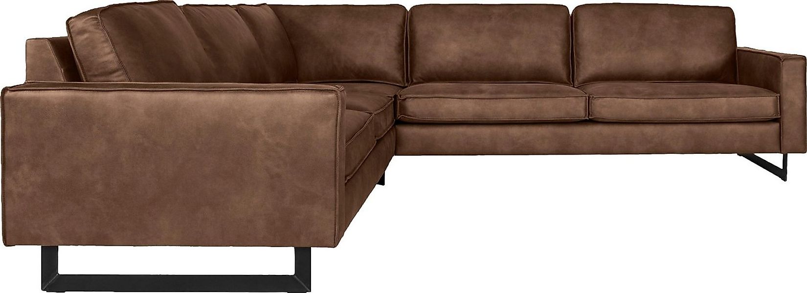 Home affaire Ecksofa Pinto, XXL, 250/290 cm, langer Schenkel, Ottomane, Cor günstig online kaufen