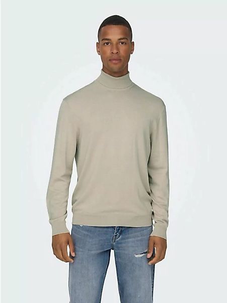 ONLY & SONS Strickpullover Polo Langarm Shirt Basic Pullover ONSWYLER 5619 günstig online kaufen