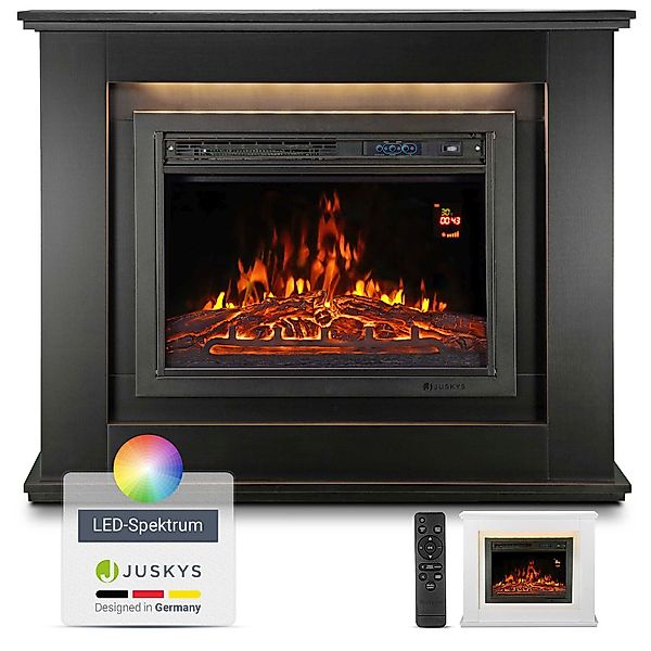 Juskys Elektrokamin, 2000 W Heizung, Flammeneffekt, günstig online kaufen