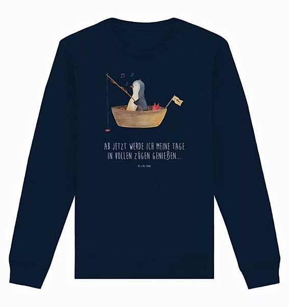 Mr. & Mrs. Panda Longpullover Größe S Pinguin Angelboot - French Navy - Ges günstig online kaufen