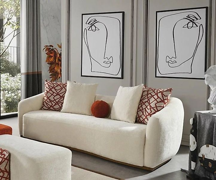 JVmoebel Sofa Viersitzer Sofa 4 Sitzer Sofas Modern Design Stoff Polyester günstig online kaufen