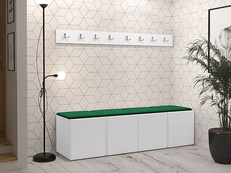 MIRJAN24 Garderoben-Set Orion VII, (Komplett-Set, 2x Schuhschrank, 2x Kleid günstig online kaufen