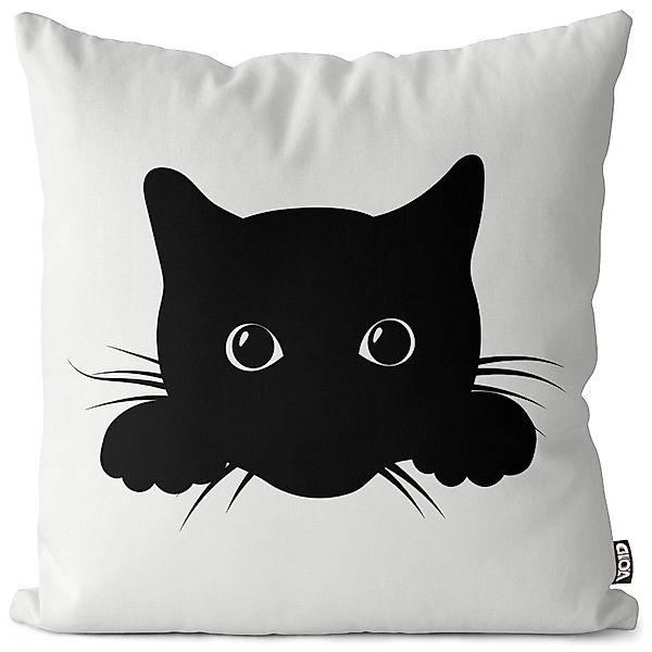 VOID Kissenbezug, (1 Stück), Schwarze Katze günstig online kaufen