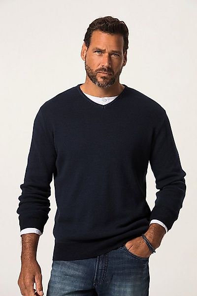 JP1880 Rundhalspullover JP1880 Pullover CashmereTouch-Feinstrick bis 8 XL günstig online kaufen