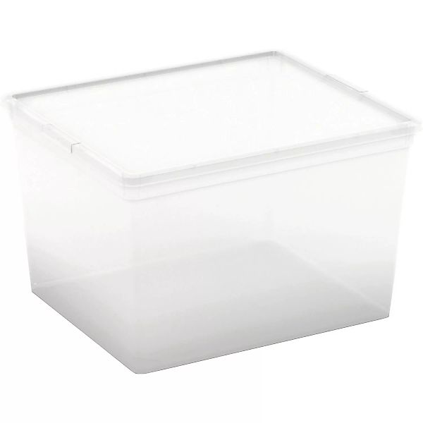 Aufbewahrungsbox C Cube mit Deckel Transparent günstig online kaufen