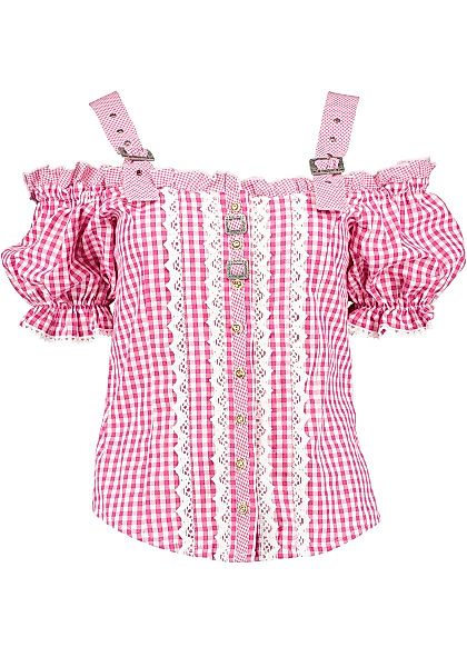 OS Trachten Trachtenbluse Ximira Tailliert, Bluse günstig online kaufen