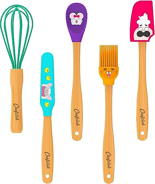 Chefclub Kinder-Küchenset Mini Küchen-Utensilien, (Set, 5-tlg) günstig online kaufen