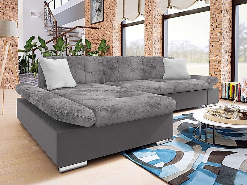 MIRJAN24 Ecksofa Malwi Premium, mit Schlaffunktion günstig online kaufen