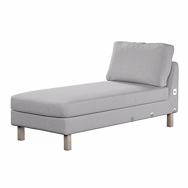 Bezug für Karlstad Recamiere Zustellsofa, kurz, beige-blau, Bezug für Karls günstig online kaufen