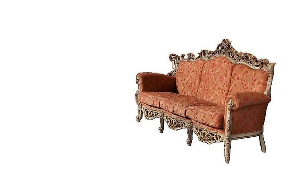 JVmoebel Sofa Klassischer Barock Dreisitzer 3-Sitzer Couch Luxus Design Neu günstig online kaufen