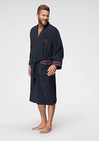 Bruno Banani Herrenbademantel Roy, ideal für günstig online kaufen
