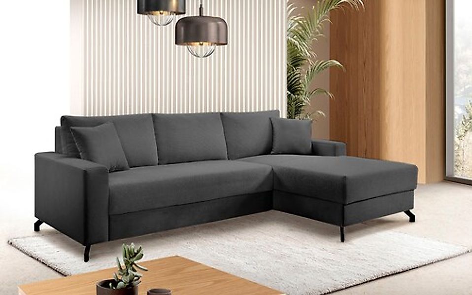 exxpo - sofa fashion Ecksofa »Quattro L-Form, B/T: 247/162 cm« wahlweise mi günstig online kaufen