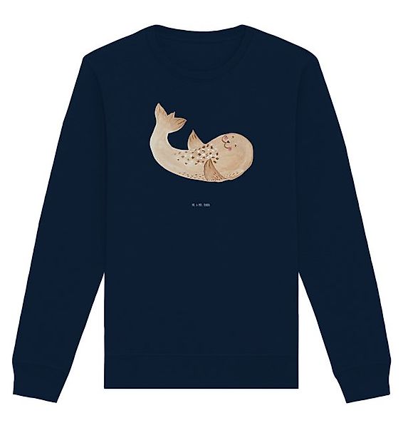 Mr. & Mrs. Panda Longpullover Robbe Liegen Größe M - French Navy - Geschenk günstig online kaufen
